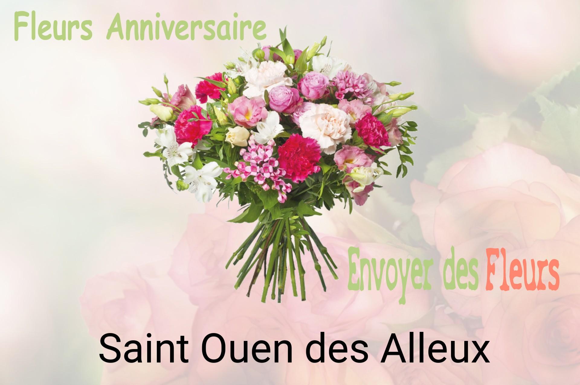 Bouquet de fleurs d’anniversaire livré à Saint-Ouen-des-Alleux